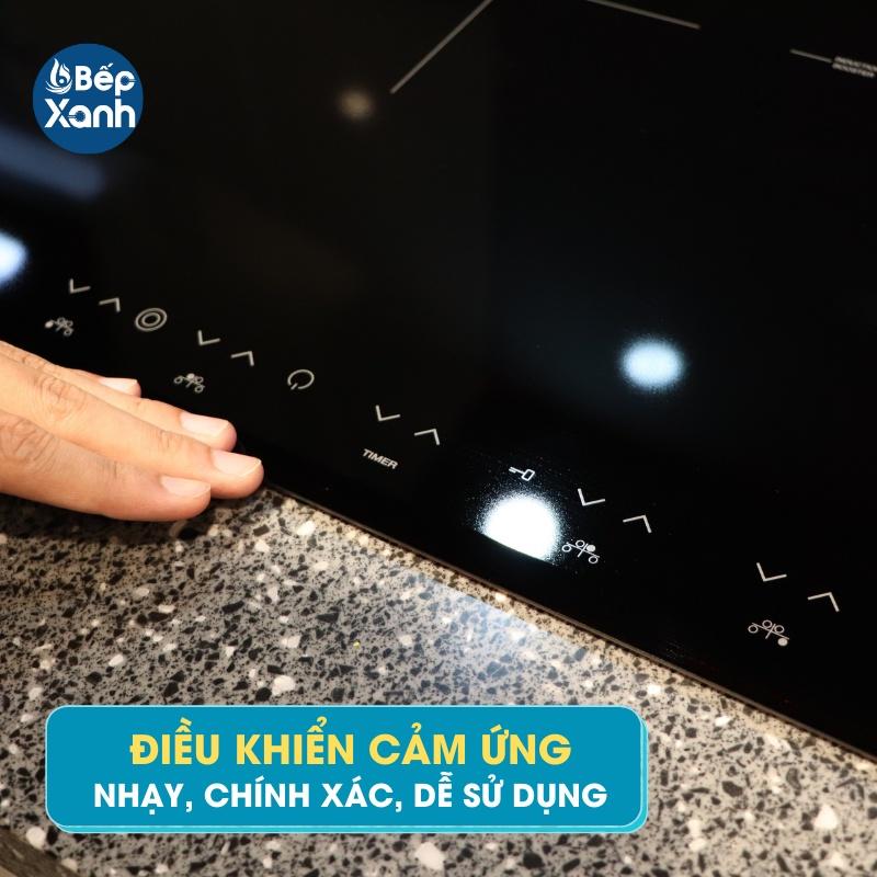 Bếp điện từ 4 vùng nấu Malloca MH-04IR S - Ngang 93cm - Hàng chính hãng