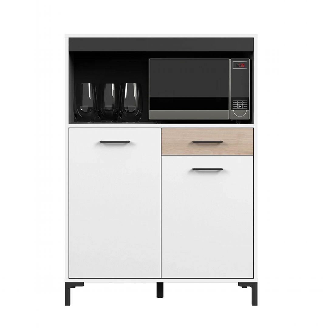 Tủ nhà bếp bằng gỗ thiết kế nho gọn SMLIFE Dumama