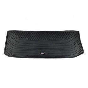 Thảm lót cốp xe ô tô Toyota Highlander new 2021 nhãn hiệu Macsim 3W chất liệu TPE cao cấp màu đen