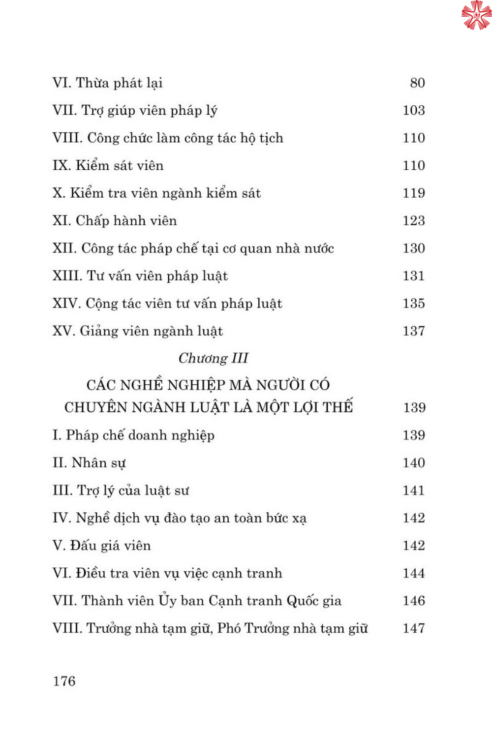 Nghề Luật và cơ hội nghề nghiệp cho người học luật