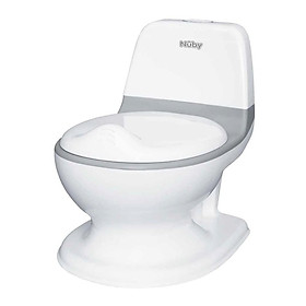 [ 76503-Nuby ] Bồn vệ sinh thu nhỏ cho bé, có âm thanh xã nước, tặng kèm 02 cục pin AAA