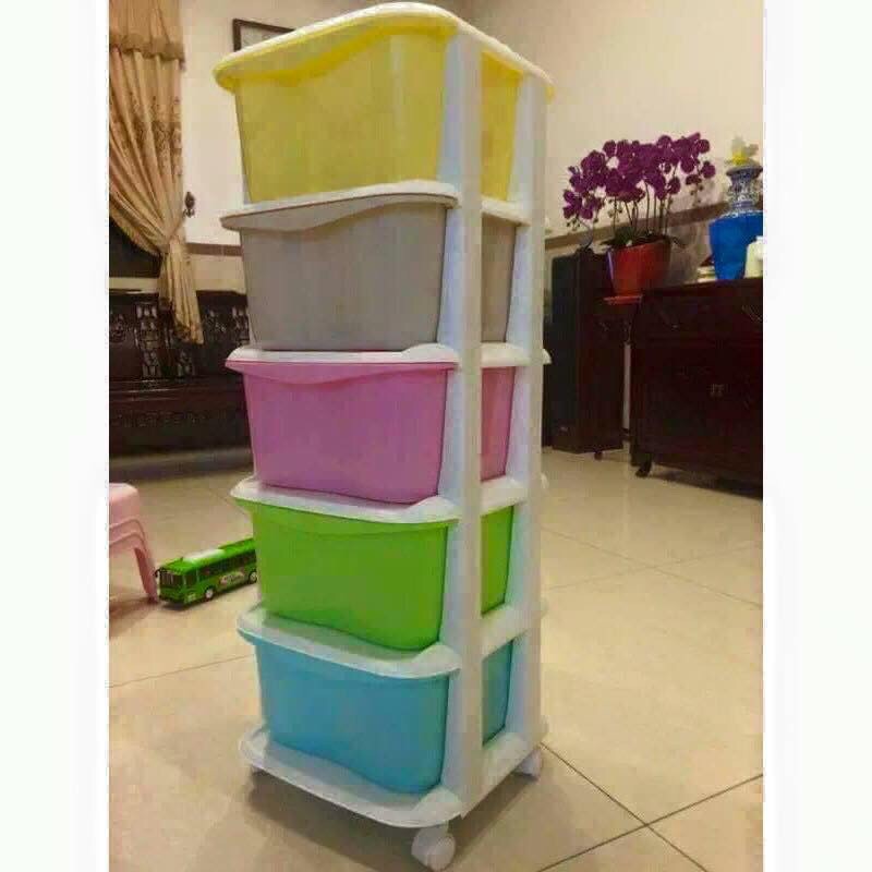 Tủ nhựa Kata 5 ngăn nhiều màu