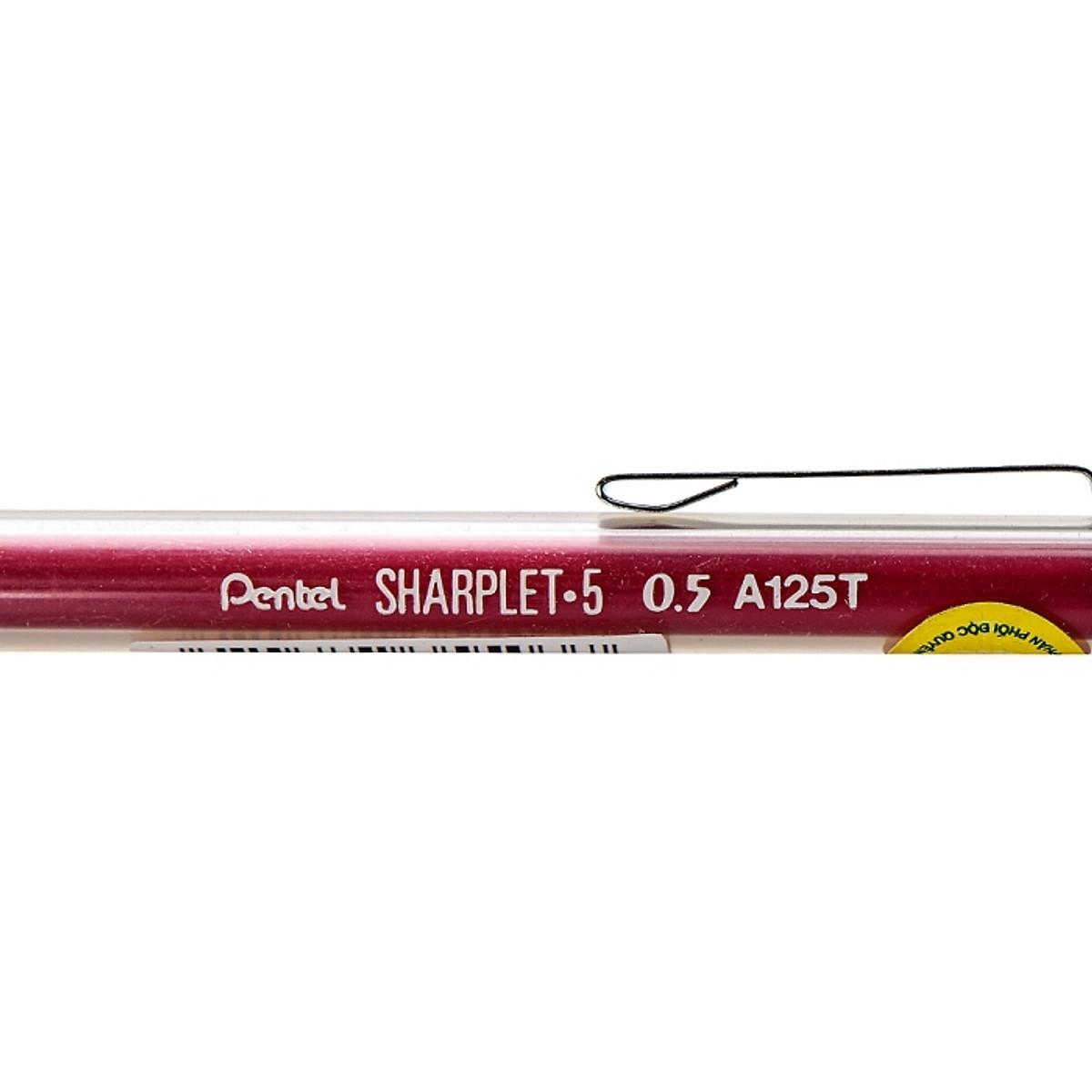 Bút Chì Bấm 0.5 mm - Pentel A125TC_S (Mẫu Màu Giao Ngẫu Nhiên)