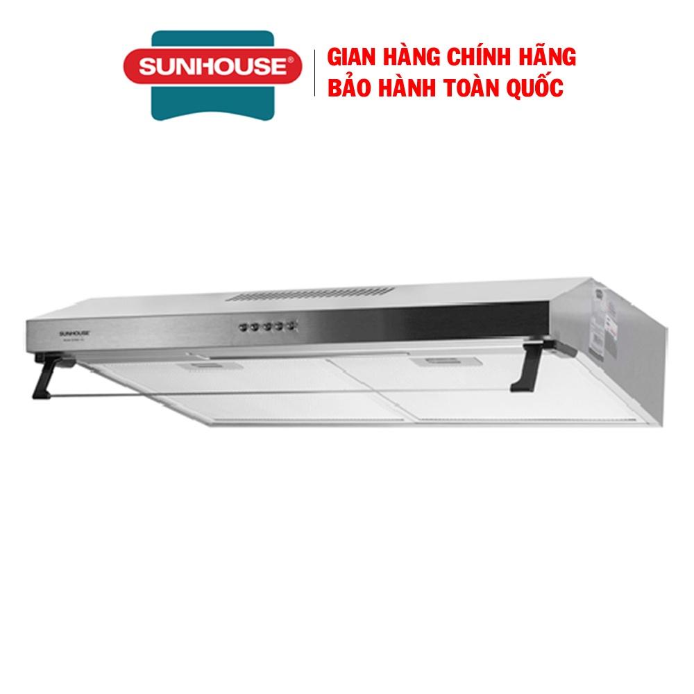Combo Bếp điện từ đôi Sunhouse mama MMB-88HL + Máy hút mùi Sunhouse SHB6118i, Hàng chính hãng - Bảo hành tại nhà