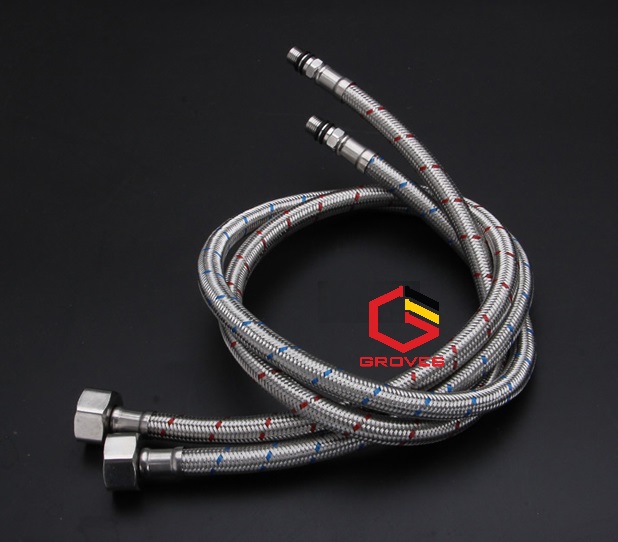 Vòi rửa mặt đa năng thân cao nóng lạnh mạ xiden ánh sáng GR8807C (đẹp sang trọng)