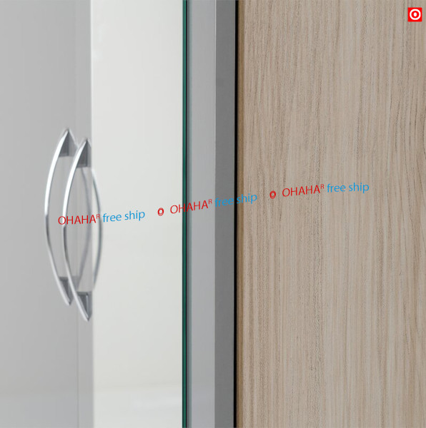 TỦ QUẦN ÁO GỖ CÔNG NGHIỆP 2 CÁNH CAO CẤP CÓ KÍNH OHAHA - TACC010