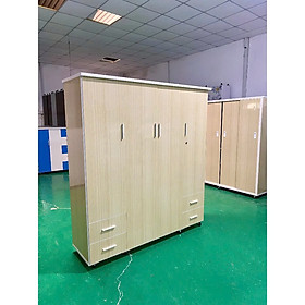 Tủ 4 cánh nhựa đài loan cao cấp 1m80x1m45x50cm