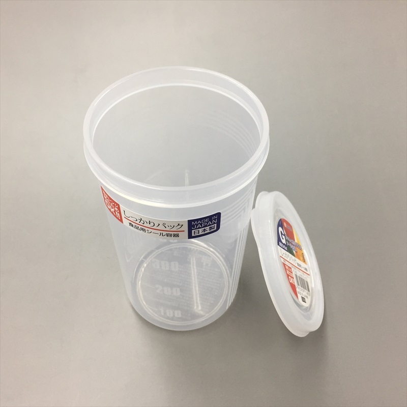 Hộp Nhựa Tròn Đựng Thực Phẩm 540ml - Nội Địa Nhật