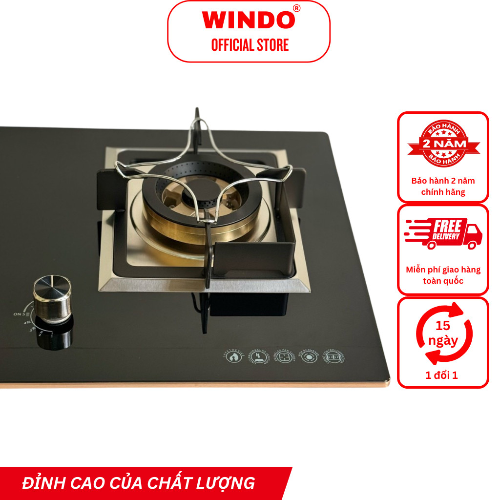 Bếp Gas Âm WINDO - 13BG | Hàng Chính Hãng | Bảo Hành 2 Năm