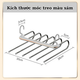 Móc Treo Quần Áo Thông Minh Gấp Gọn - Tiết Kiệm Không Gian Cho Tủ Quần Áo Nhà Bạn