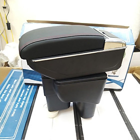 Bệ tỳ tay dành cho xe SOLUTO cao cấp tích hợp cổng sạc USB 