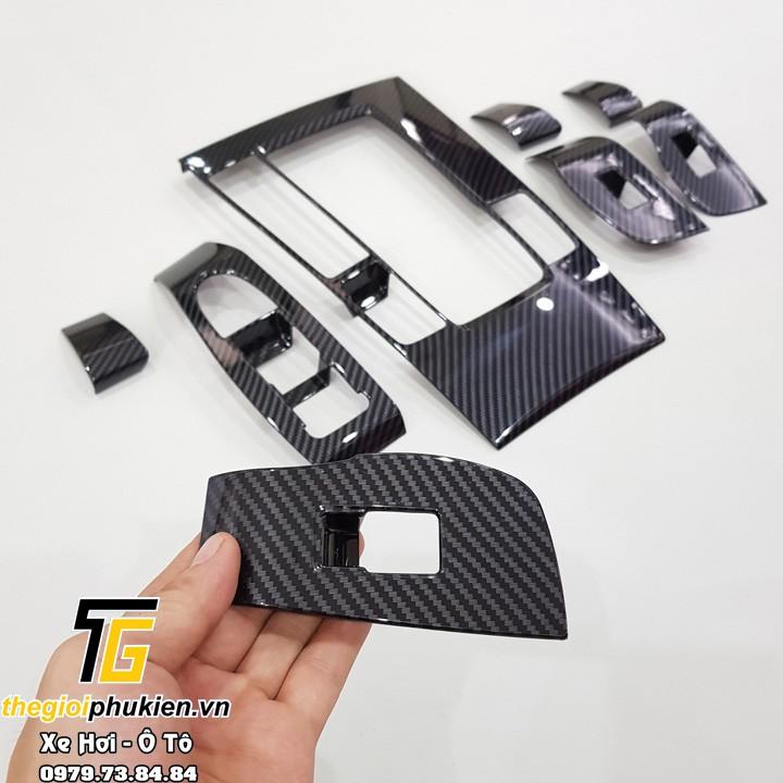 Ốp nội thất vân Carbon cho Mazda 3 2020 Cao cấp