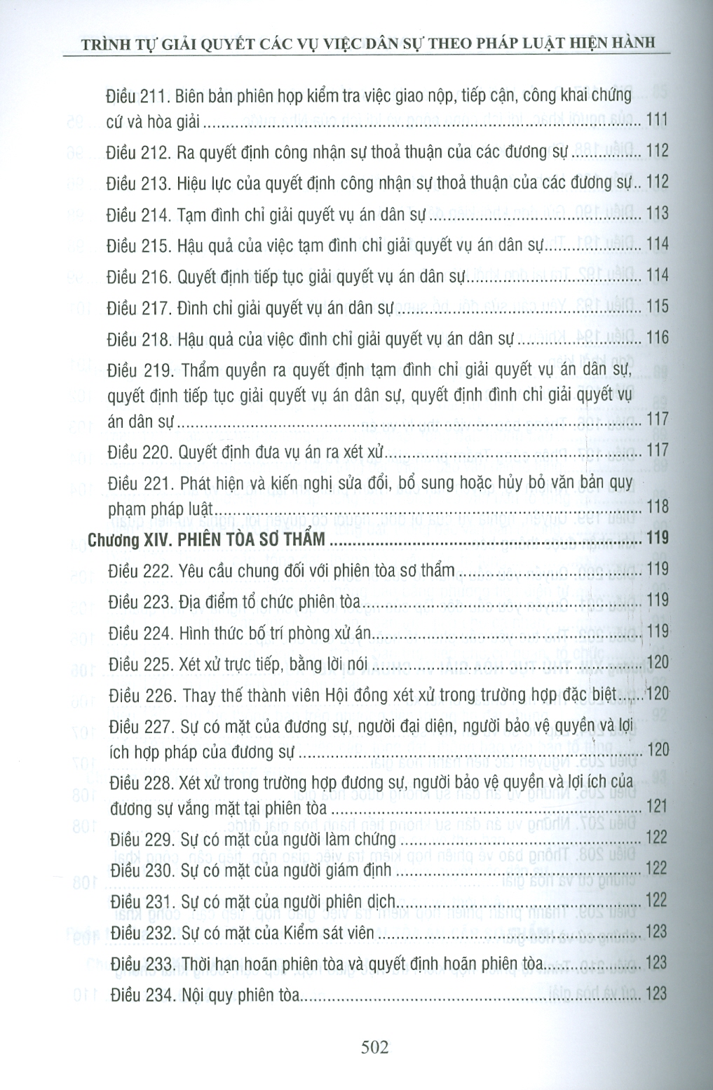 Trình Tự Giải Quyết Các Vụ Việc Dân Sự Theo Pháp Luật Hiện Hành - ThS. NCS. Tạ Đình Tuyên tuyển chọn và hệ thống