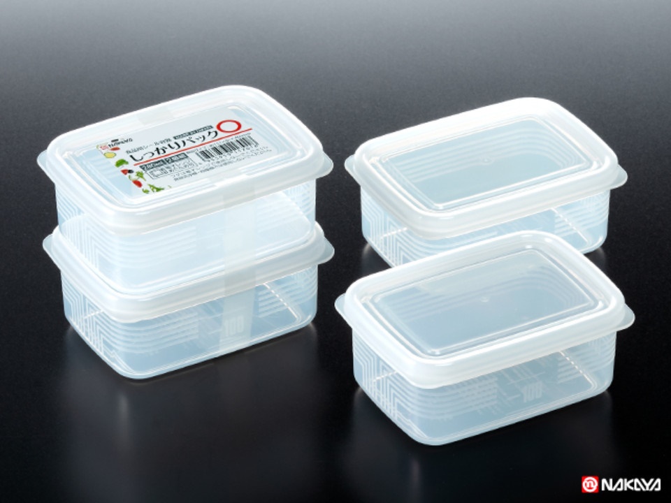 Set 02 hộp thực phẩm Nakaya Firm Pack - Hàng nội địa Nhật Bản (#Made in Japan)