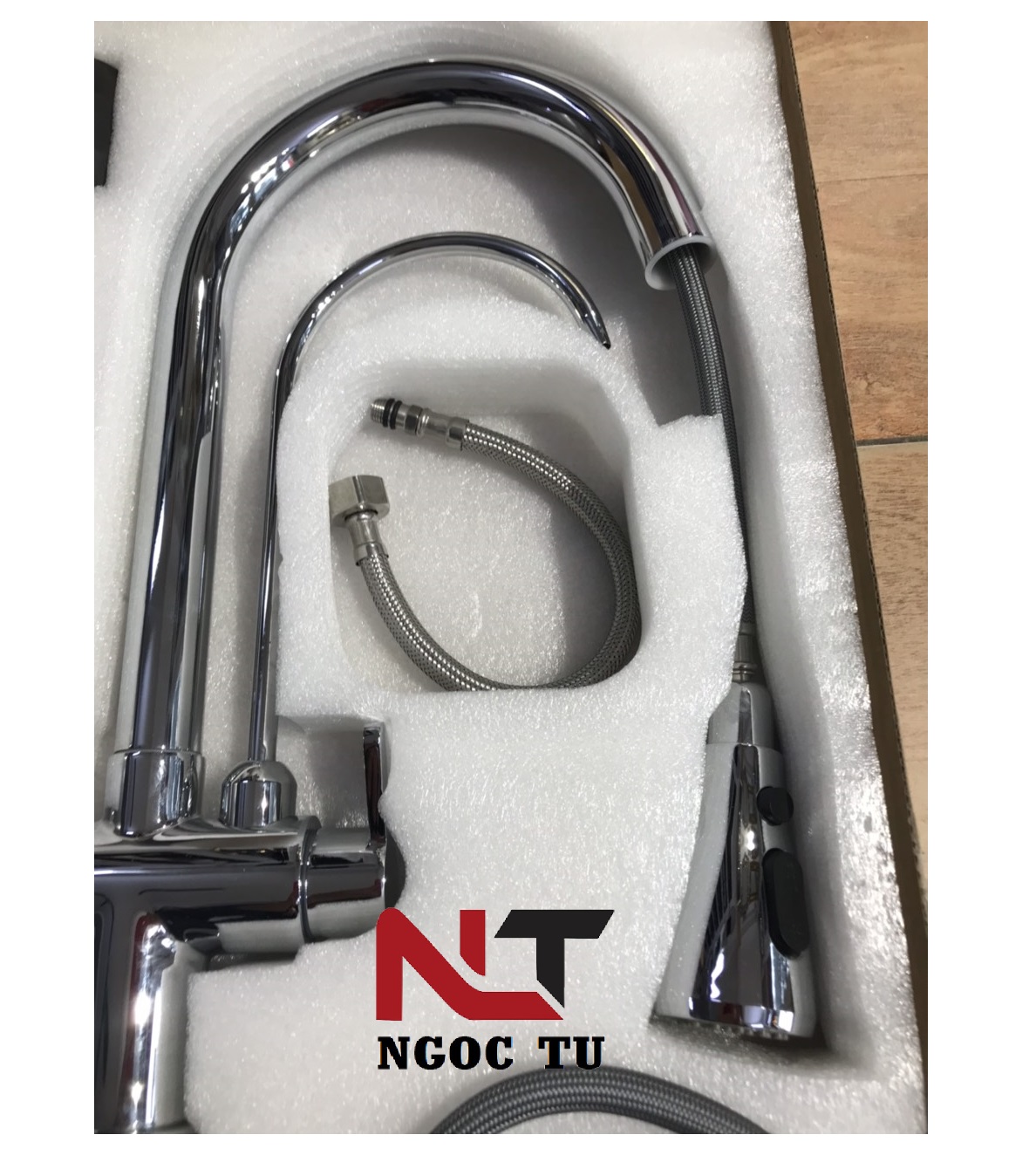 VÒI RỬA BÁT 3 ĐƯỜNG NƯỚC GROVES CAO CẤP 805-2