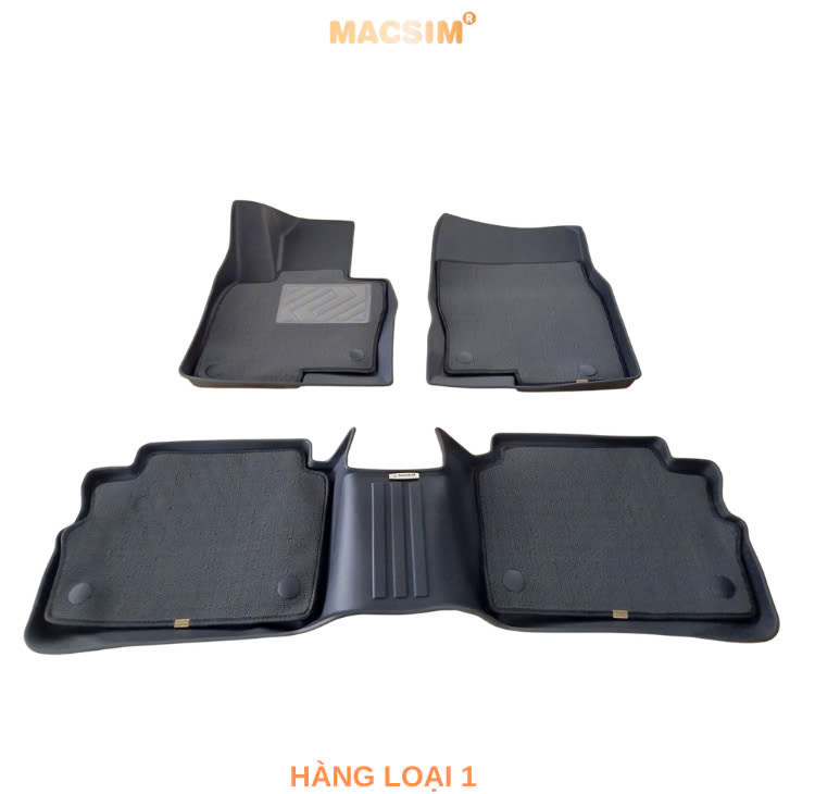 Thảm lót sàn( 2 lớp mẫu mới cước rối) sd3 Mazda CX5 Nhãn hiệu Macsim - Giảm giá nhưng chất lượng không giảm