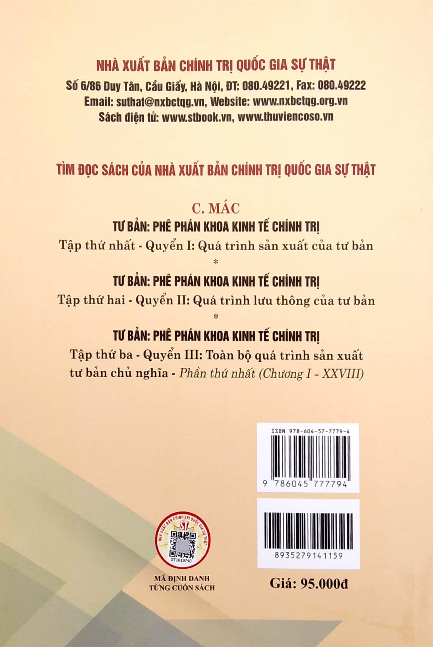 Vấn Đề Của Kinh Tế Đương Đại - Góc Nhìn Từ Tư Bản Luận T-H-T