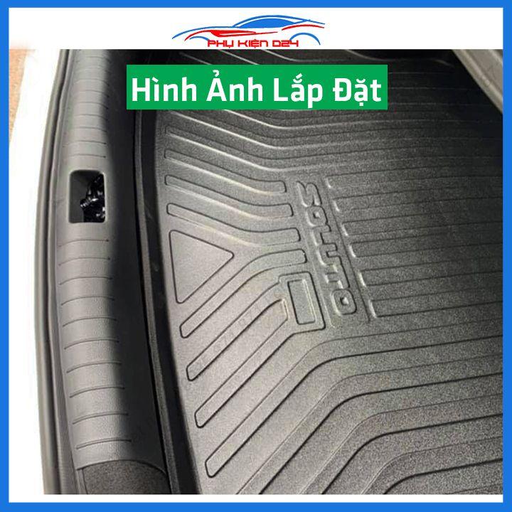Thảm nhựa lót cốp Soluto 2018-2019-2020-2021-2022 nhựa dẻo dày dặn đàn hồi tốt