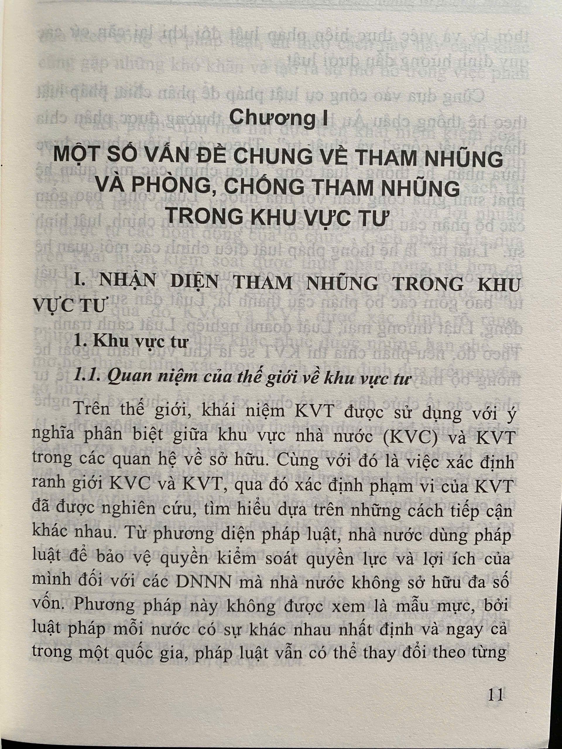Vấn Đề Tham Nhũng Trong Khu Vực Tư Ở Việt Nam Hiện Nay