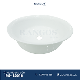 CHẬU RỬA LAVABO CHÂN DÀI RANGOS RG-6007-3
