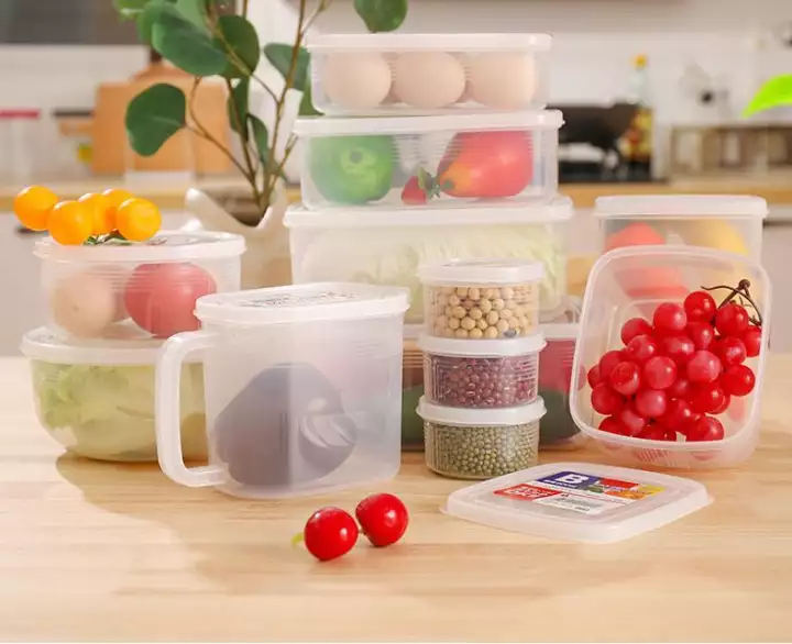 Hộp bảo quản thực phẩm tròn, nắp mềm 1,3 lít - Hàng nội địa Nhật Bản: