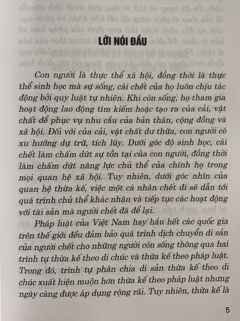Di chúc và điều kiện có hiệu lực của di chúc