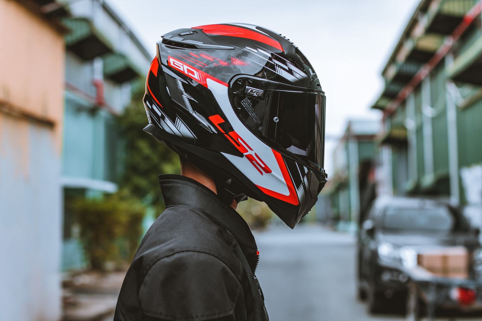 MŨ BẢO HIỂM FULLFACE 2 KÍNH LS2 FF327 CHALLENGER HPFC - GARA20