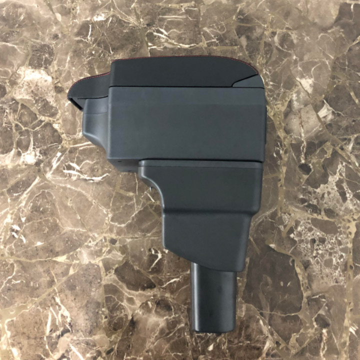 Hộp tỳ tay ô tô, xe hơi cao cấp dùng cho xe Hyundai i10 tích hợp 6 cổng USB (Mã SUSB-i10)