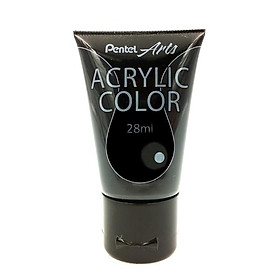 Tuýp Màu Acrylic Pentel WA2-T28 - Black