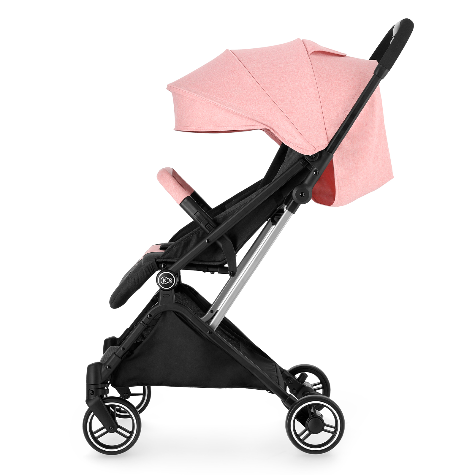 Xe đẩy Kinderkraft INDY cho bé từ 0 tháng tuổi đến 15kg - Màu Hồng - Hàng chính hãng