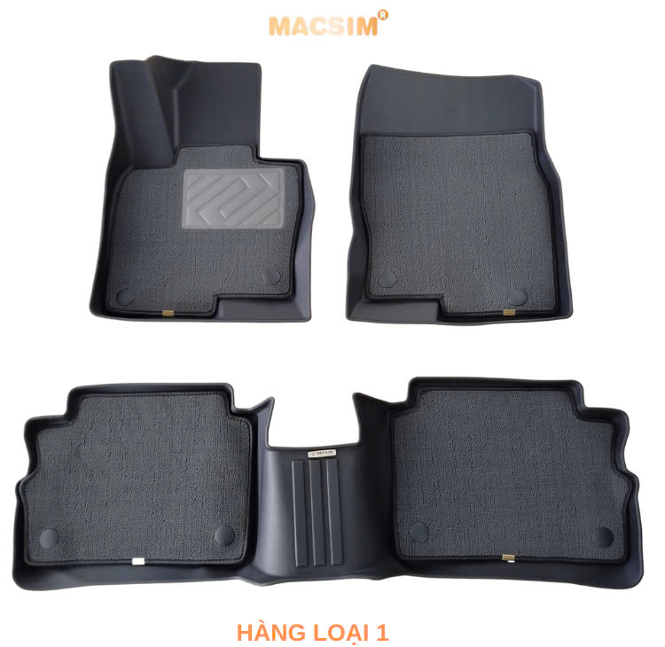 Thảm lót sàn( 2 lớp mẫu mới cước rối) sd3 Mazda CX5 Nhãn hiệu Macsim - Giảm giá nhưng chất lượng không giảm