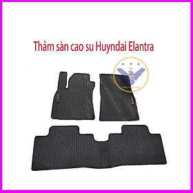 Thảm lót sàn cao su đúc không mùi xe Elantra 2016-2022