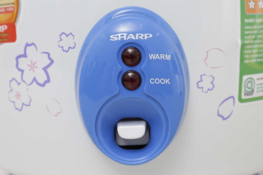 Nồi cơm nắp rời Sharp 1.8 lít KSH-D19V , Công suất 700W - Giao màu ngẫu nhiên - Hàng chính hãng