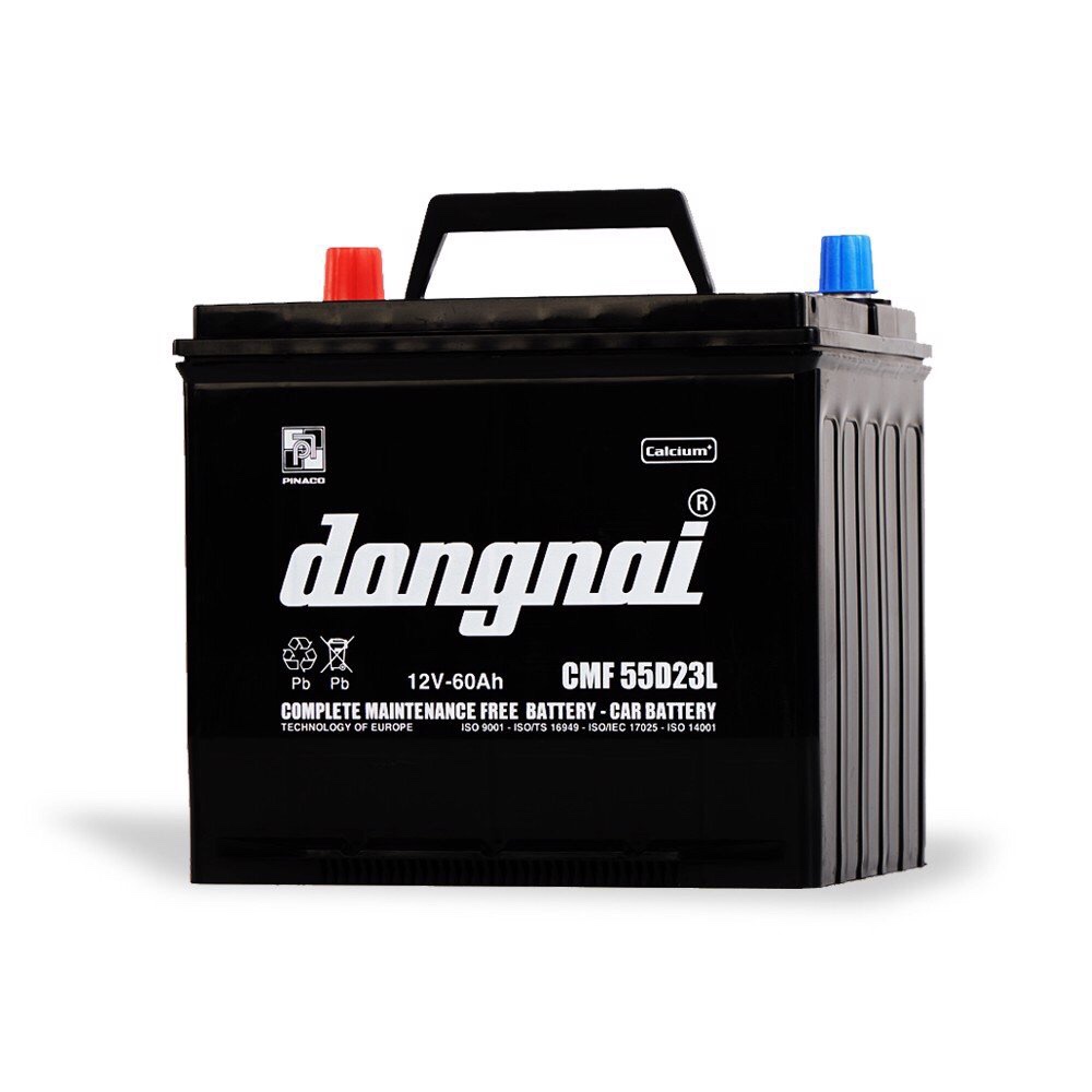 Ắc quy khô miễn bảo dưỡng CMF 55D23L (12V - 60Ah)
