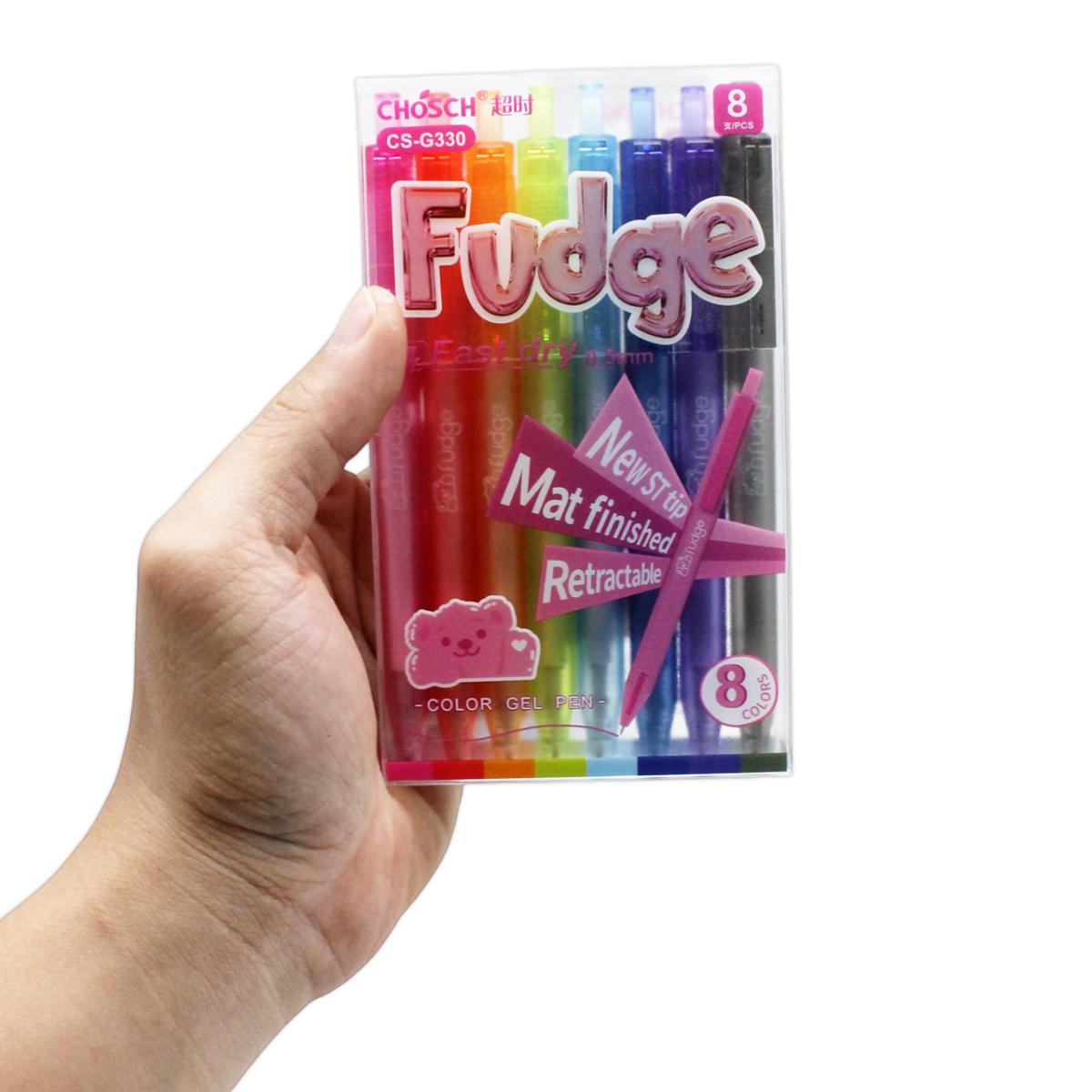 Hộp Bút Gel 8 Màu 0.5 mm - Chosch G330