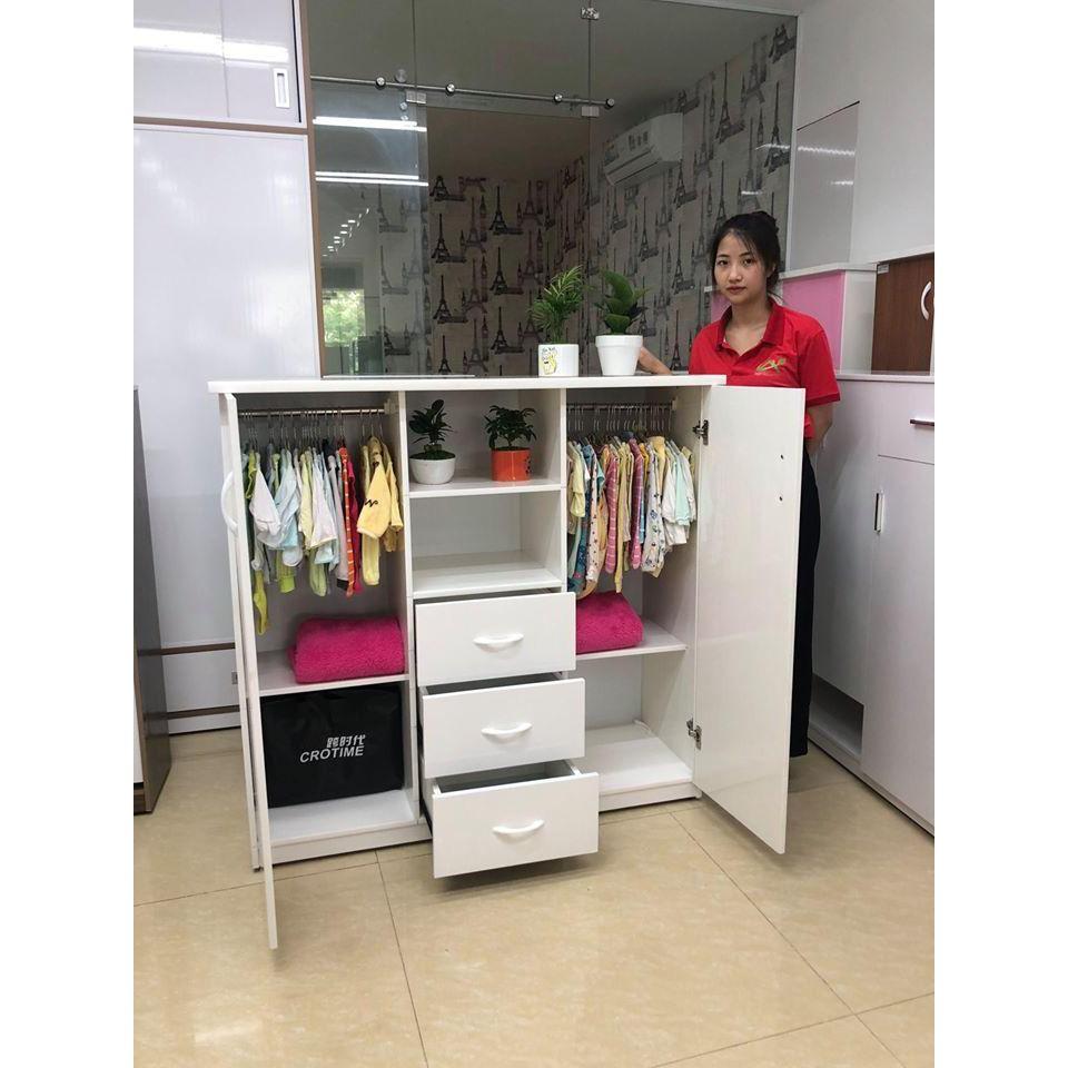 Tủ quần áo cho bé nhựa đài loan cao cấp Juno Sofa
