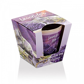 Ly nến thơm Bartek Candles BAT6458 Lavender Soap 115g (Hương oải hương)