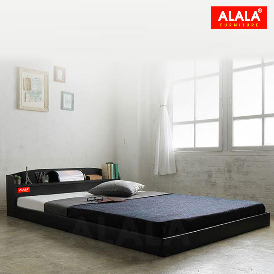 Giường thấp ALALA98 / Miễn phí vận chuyển và lắp đặt tận nơi/ Đổi trả 30 ngày/ Sản phẩm được bảo hành 5 năm từ thương hiệu ALALA/ Chịu lực 700kg