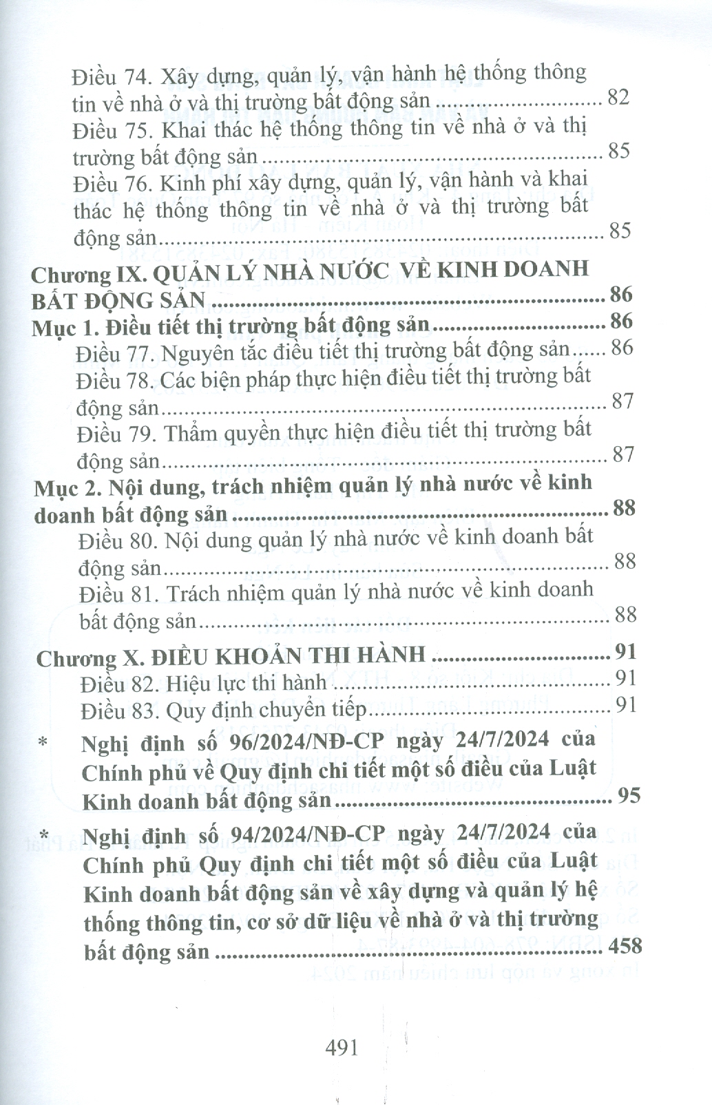Luật Kinh Doanh Bất Động Sản Và Văn Bản Hướng Dẫn Thi Hành