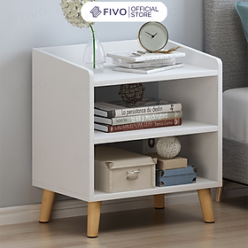 Kệ Tủ Đầu Giường Gỗ Cao Cấp FIVO FT20 Đa Dạng Mẫu Mã, Phong Cách Châu Âu Sang Trọng, Thiết Kế Hộc Tủ Tiện Lợi
