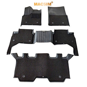 Thảm 2 lớp Macsim 3w Lexus LX600 2024+ 7 SEATS Nhãn hiệu Macsim 3W
