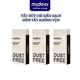 Tẩy bút chì siêu sạch, gôm tẩy không vụn Mideer Dust-free Eraser