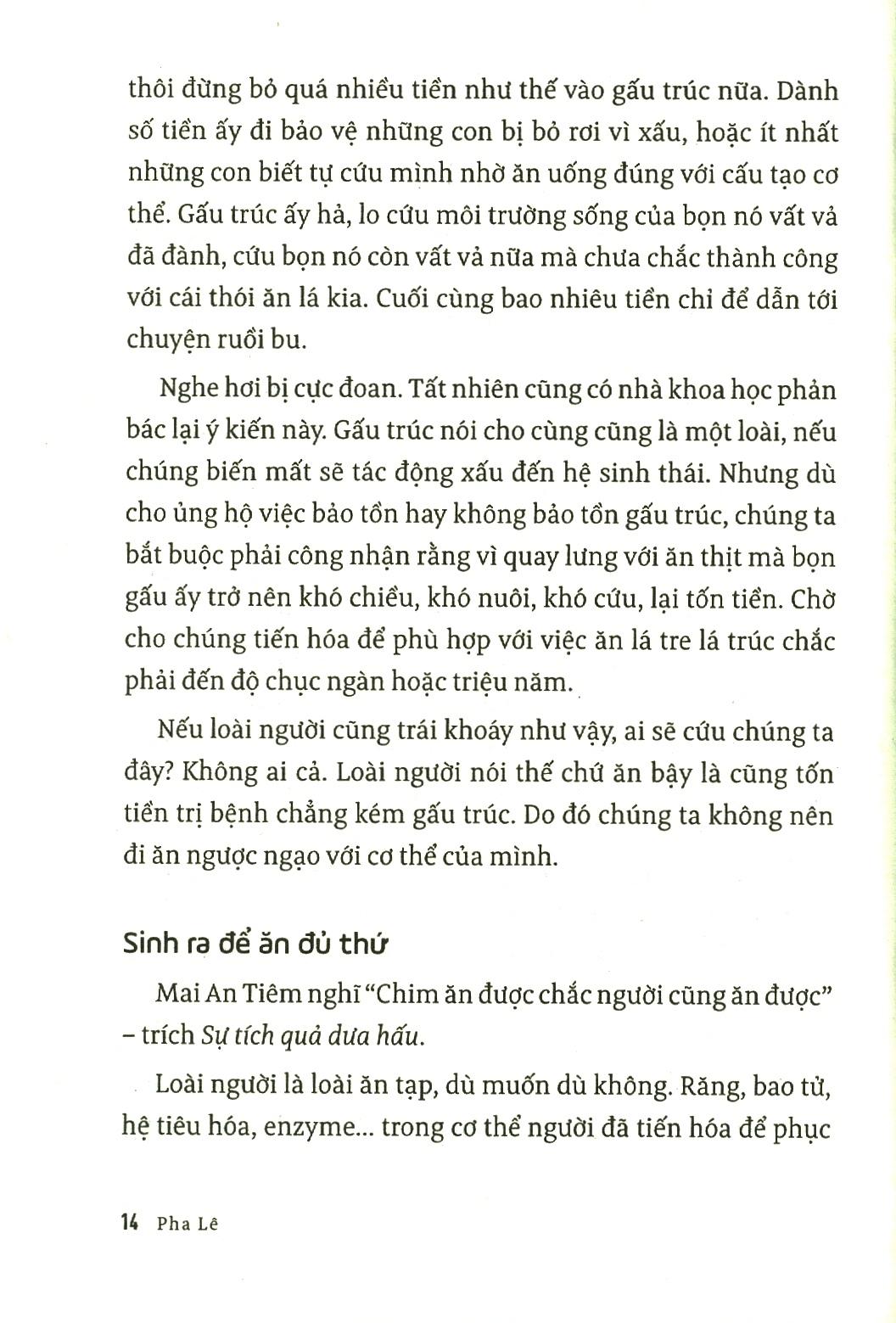 Ăn Gì Cho Không Độc Hại - Tạp Bút (Tái Bản Lần 6-2020)