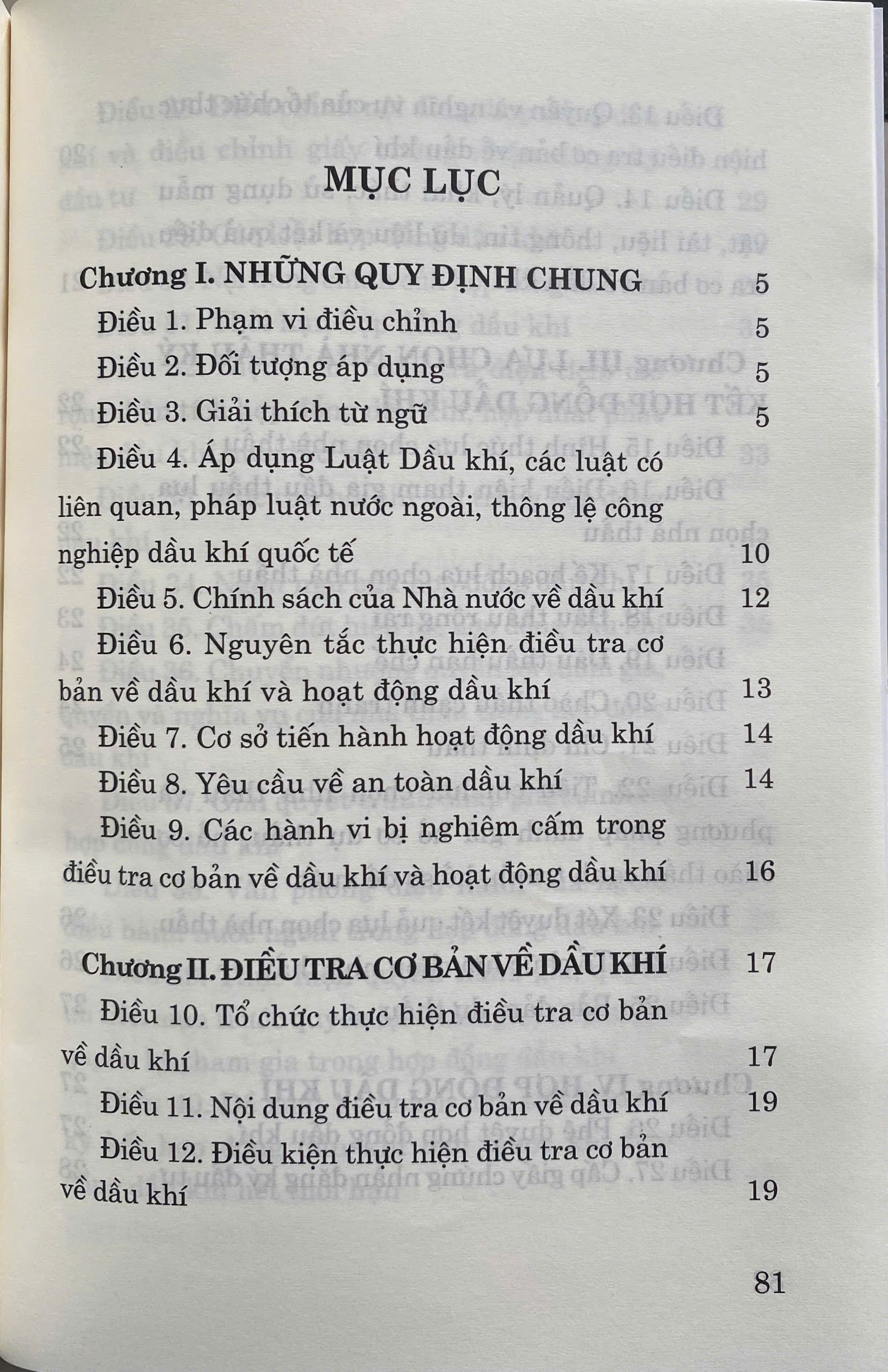 Luật Dầu Khí