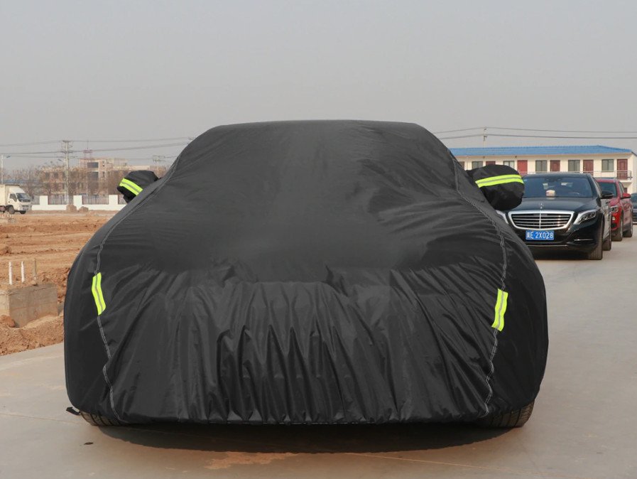 Bạt phủ ô tô Suzuki XL7/ Suzuki Ertigar thương hiệu Macsim sử dụng trong nhà và ngoài trời chất liệu Polyester - màu đen