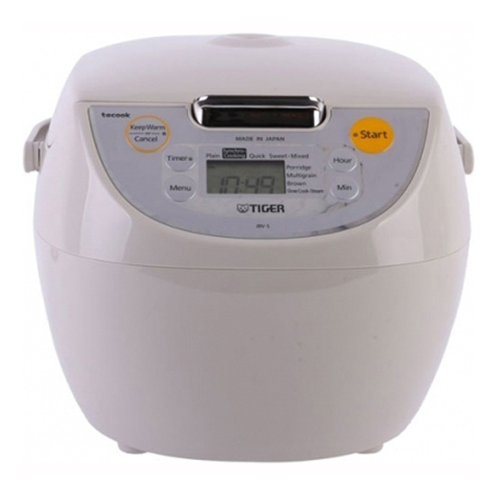 Nồi Cơm Điện Tử Tiger JBV-S10W - 1L - Hàng Chính Hãng
