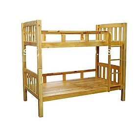 Giường 2 Tầng Nhật Ninja Gỗ Tự Nhiên Chịu Lực Tốt Và Vạt Giường Khít- TN