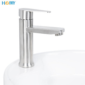 Vòi xả chậu rửa mặt lavabo lạnh Inox 304 Hobby Home Decor LBL5