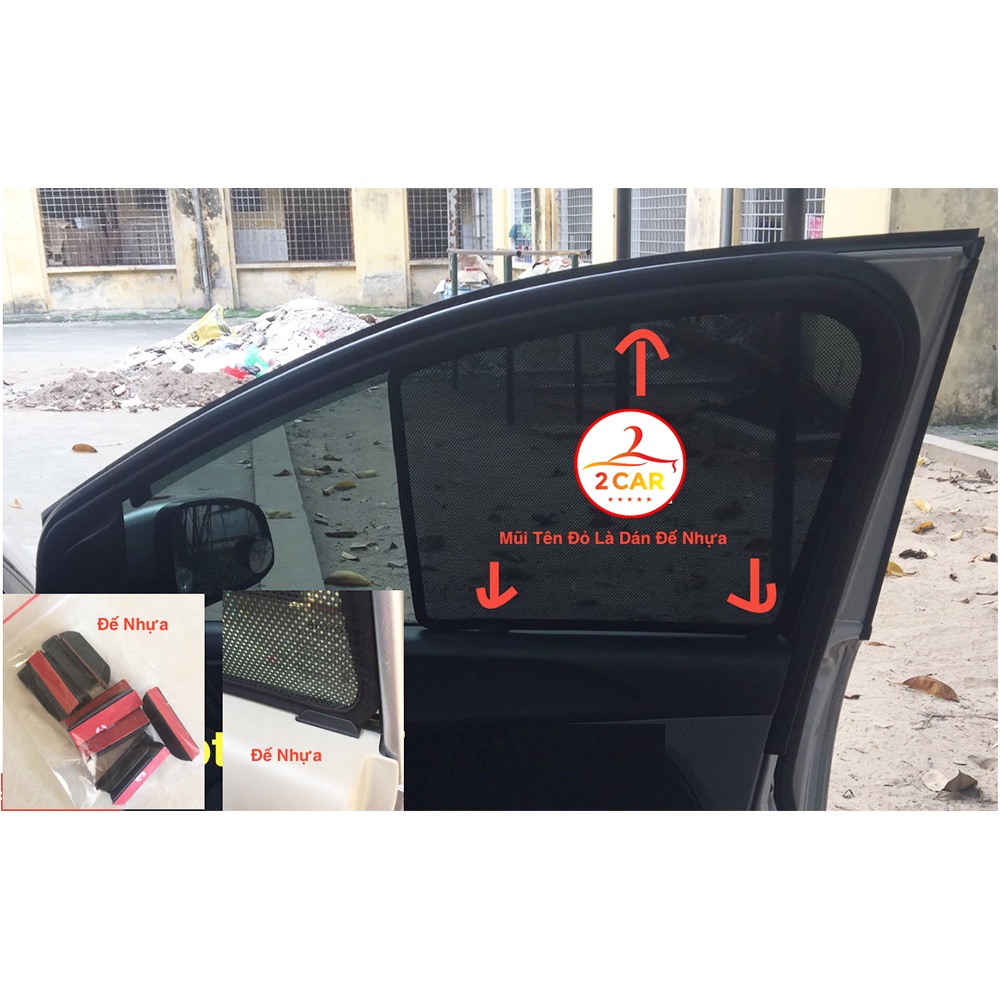 Rèm che nắng xe Nissan Almera 2021 - 2022 có hút nam châm cao cấp, vừa khít