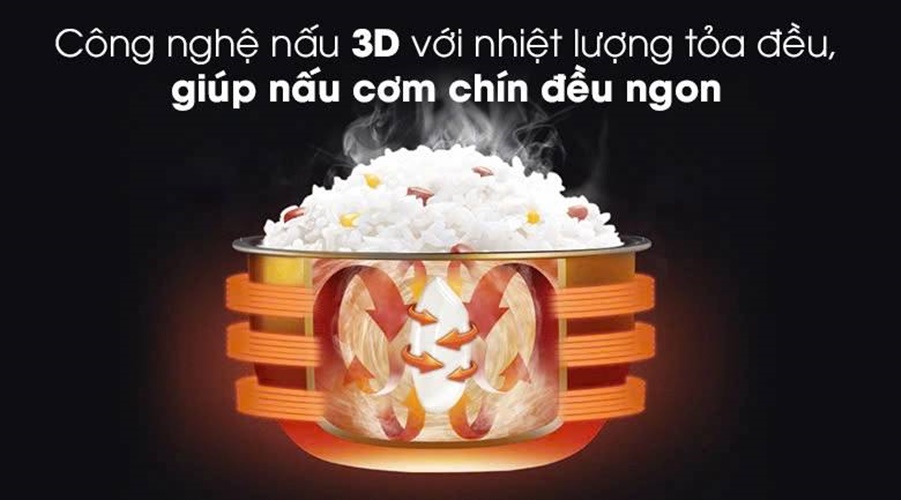 NỒI CƠM ĐIỆN 1,8 lít RC-18JH1TVN(N) - Hàng chính hãng